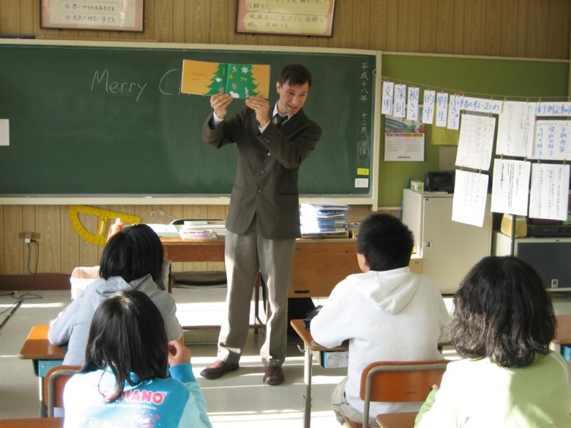 Mike teaching about Christmas 2