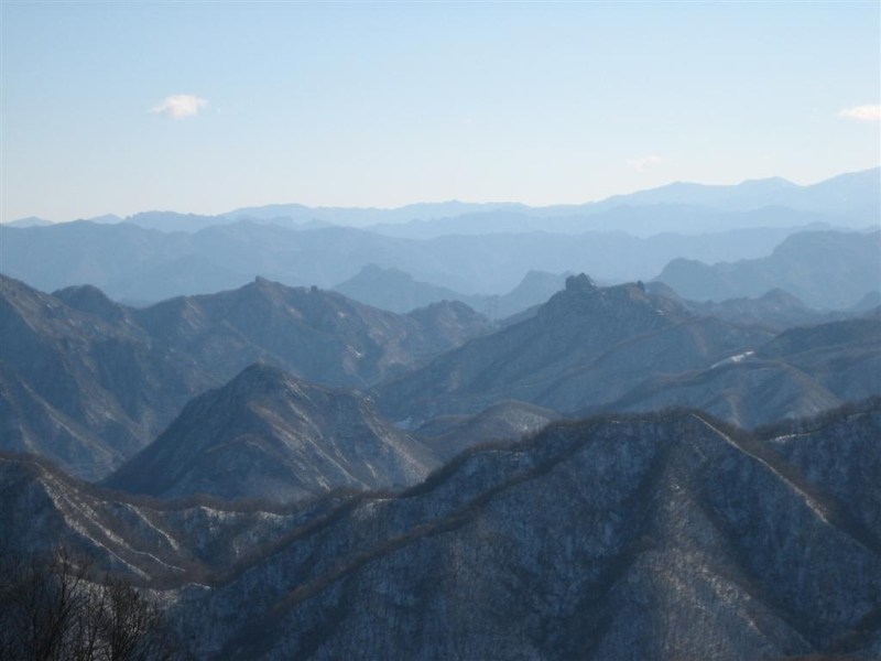 Winter mountains