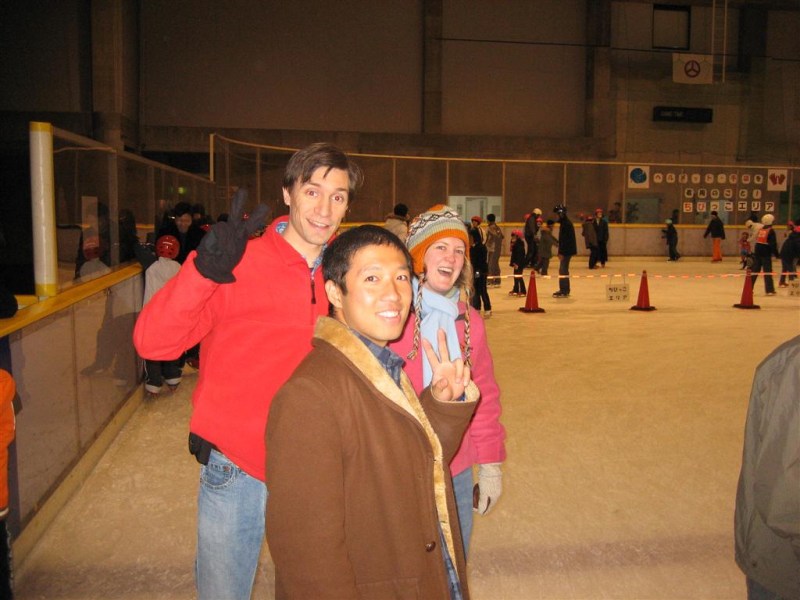 Ice Skating with Nozomu
