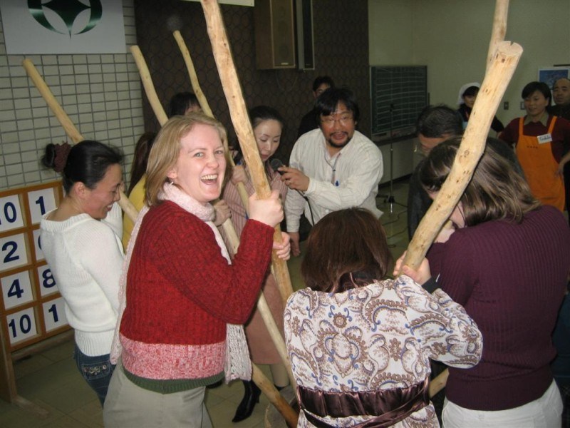 Jen Making Mochi