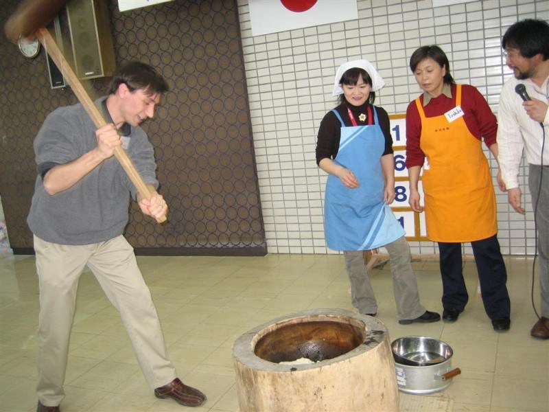 Mike Making Mochi