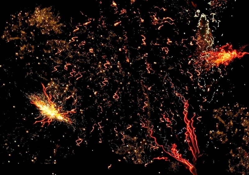 Fireworks composite